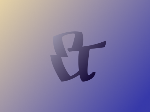 Frappelani Modern Ampersand